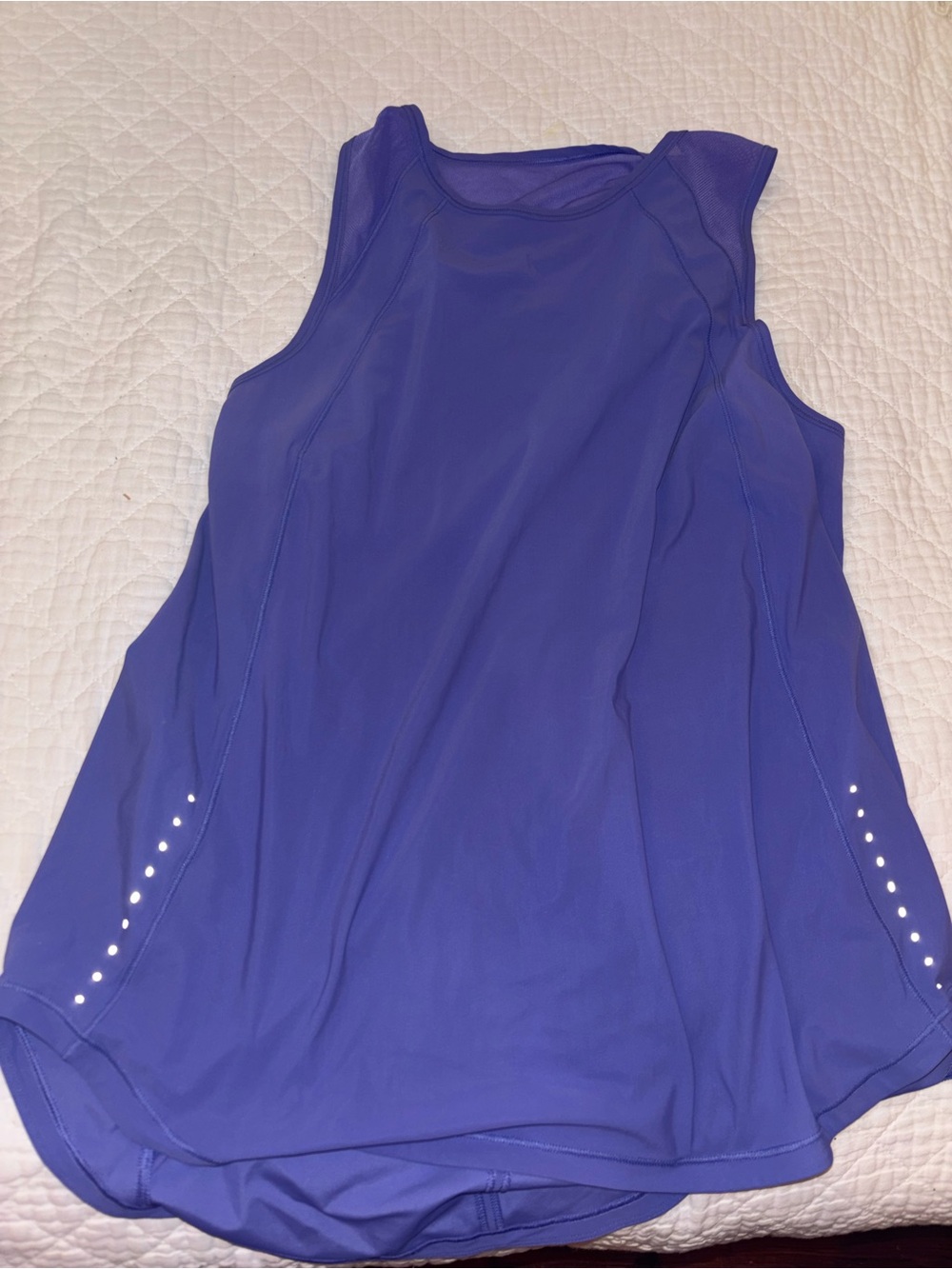 lululemon athletica Purple Reflective-Accent Athletic Tank